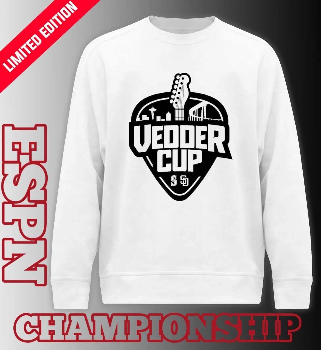 Mariners vs Padres The Vedder Cup 2026 Shirt