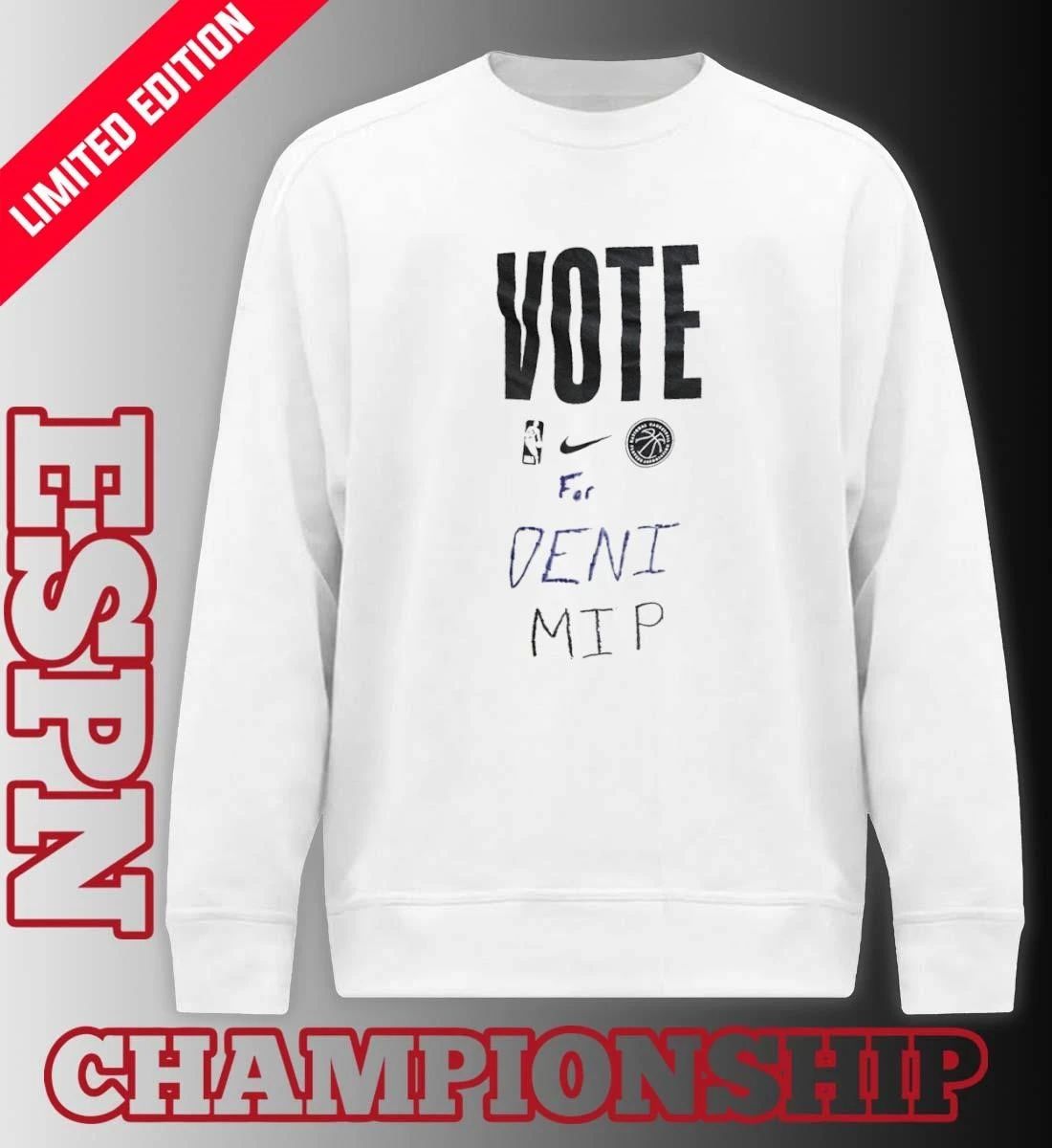 Trail Blazers Deni Avdija Vote Deni For MIP Shirt
