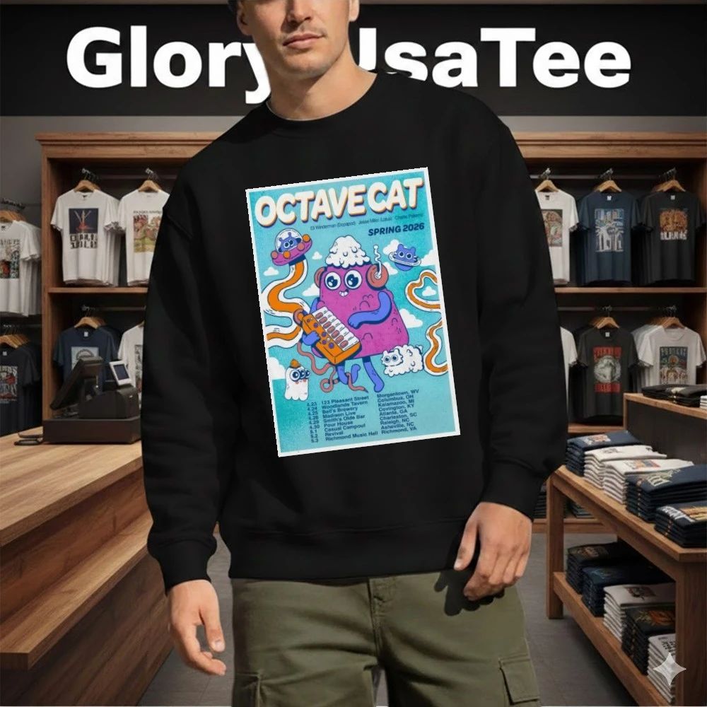 Octave Cat Spring 2026 Tour Poster Shirt