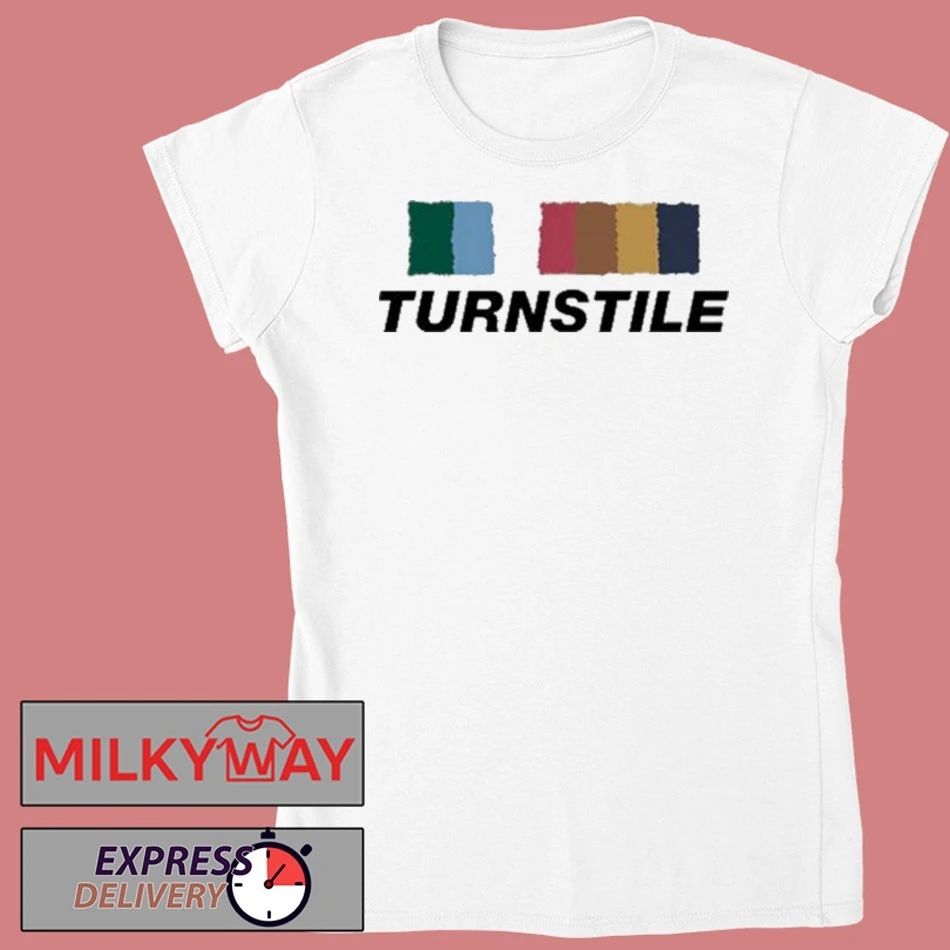 TURNSTILE COLOR WALL SHIRT