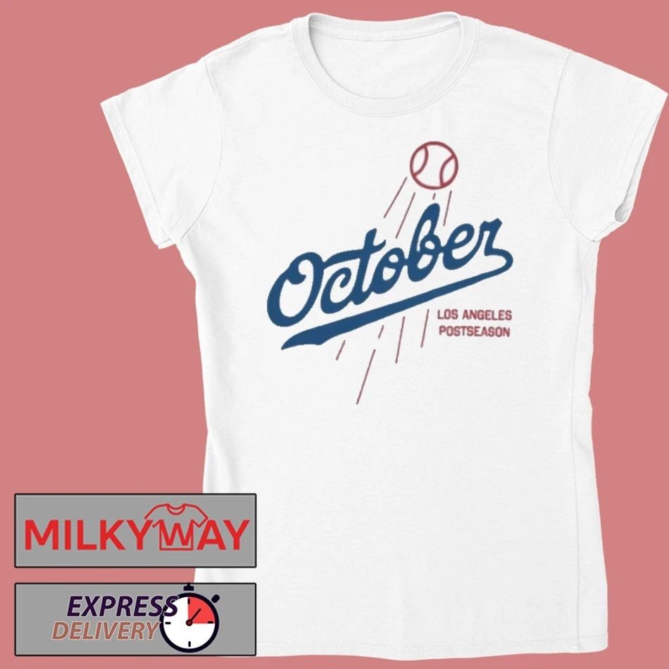 October Los Angeles Postseason Logo Shirt