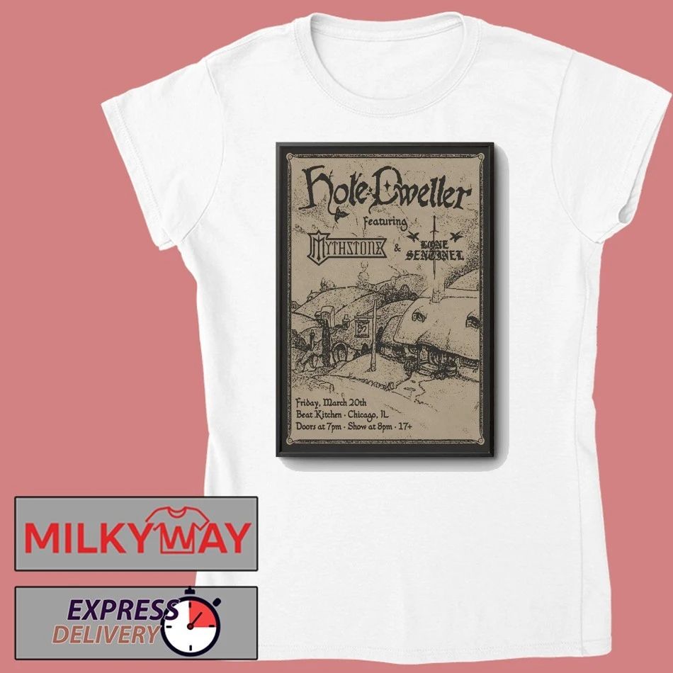 Hole Dweller Beat Kitchen in Chicago IL Mar 20 2026 Poster shirt