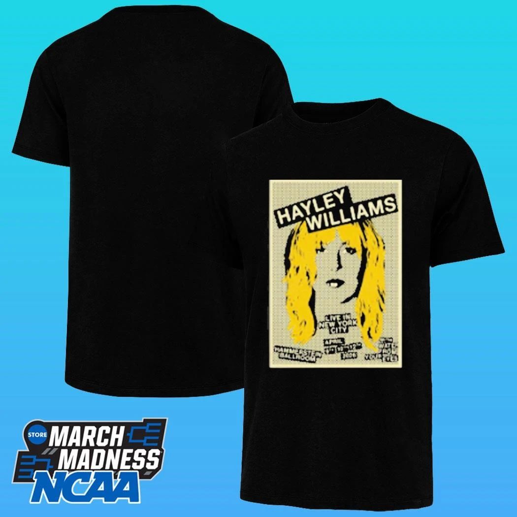 Hayley Williams Hammerstein Ballroom Nyc Apr 9-12 2026 Poster Shirt