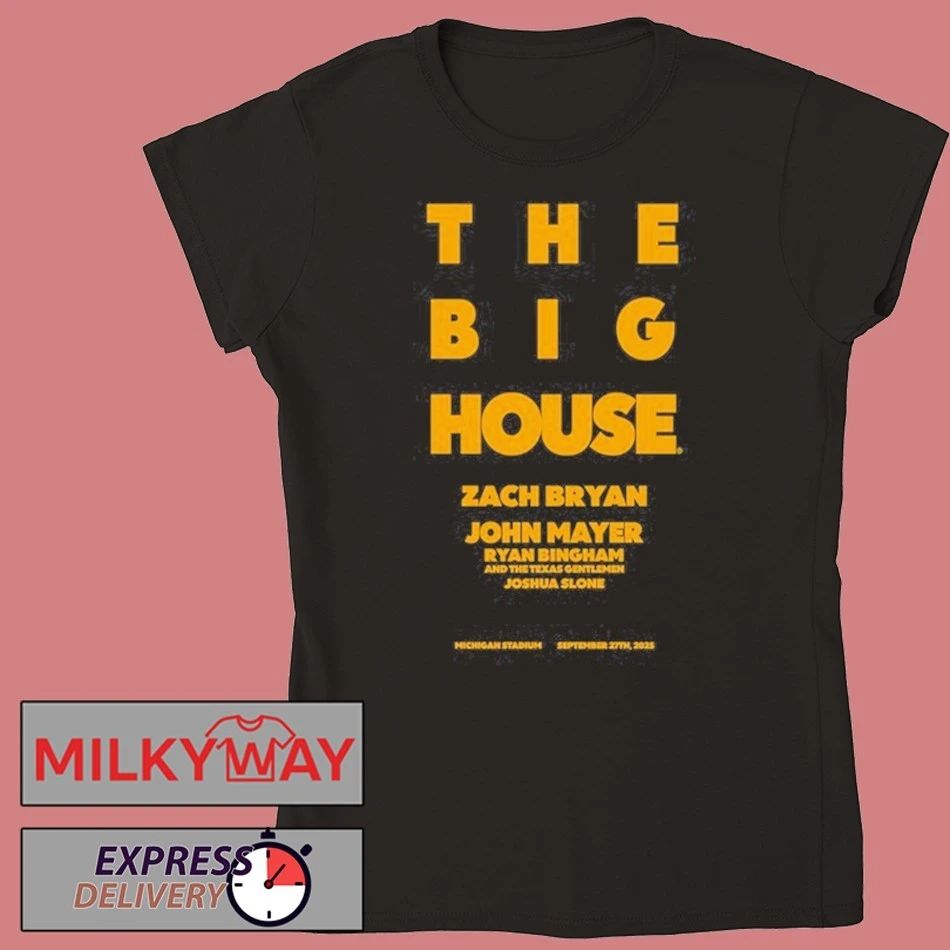 Zach Bryan Big House 2025 Shirt