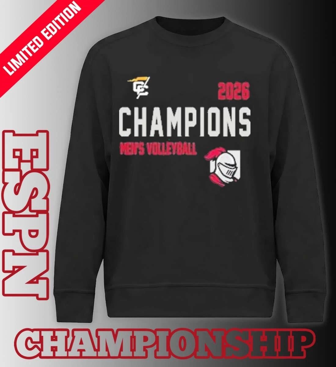 Belmont Abbey Men’s Volleyball 2026 Conference Carolinas Champions Shirt