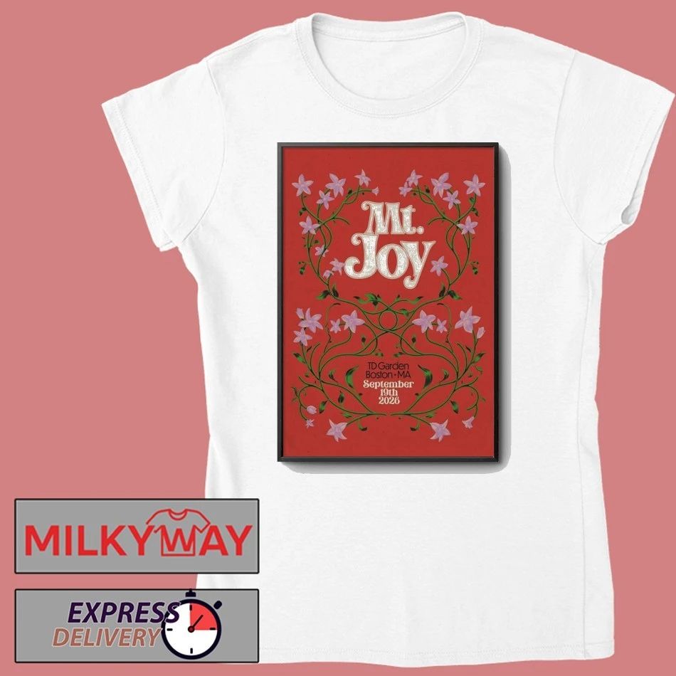 MT. Joy 9.19.2026 Boston MA Poster shirt