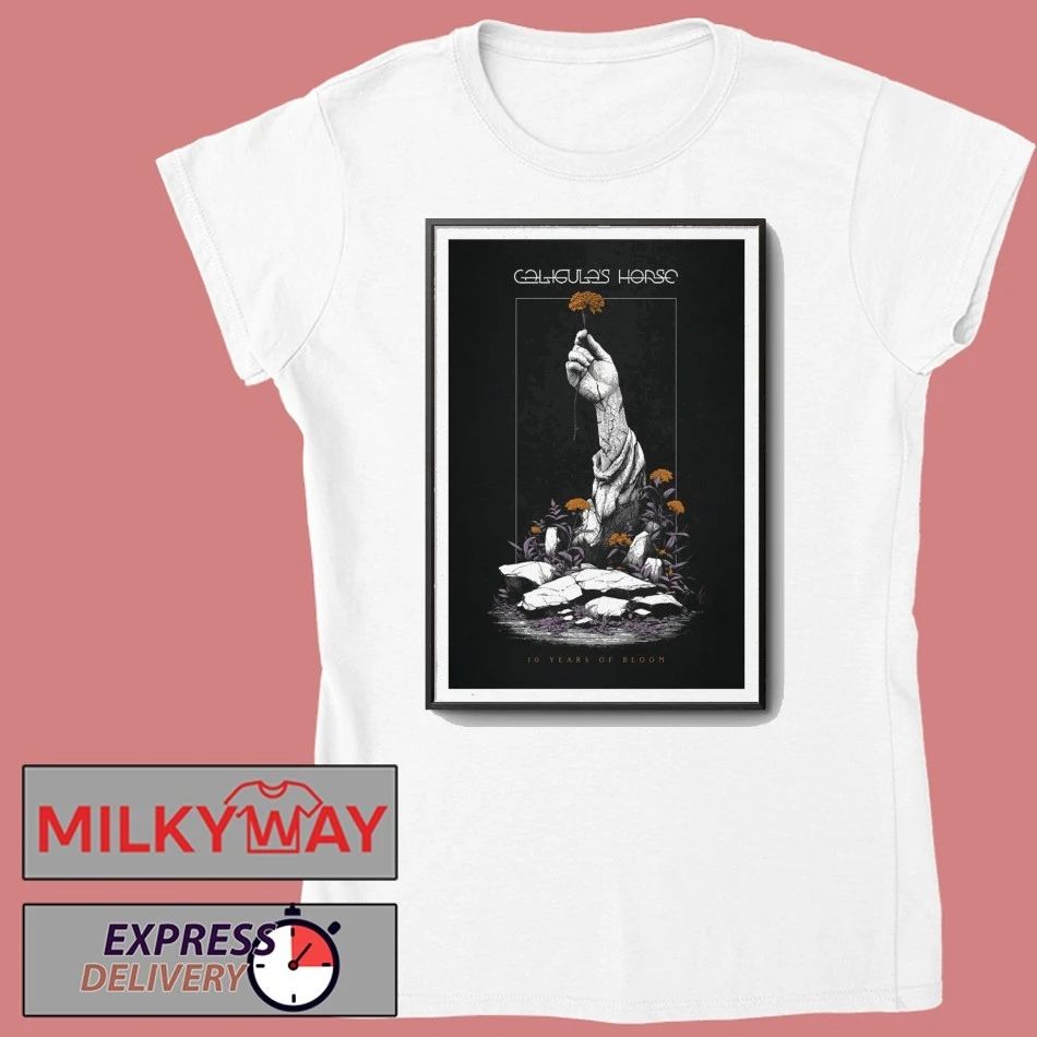 Caligula’s Horse 10 Years of Bloom Poster shirt