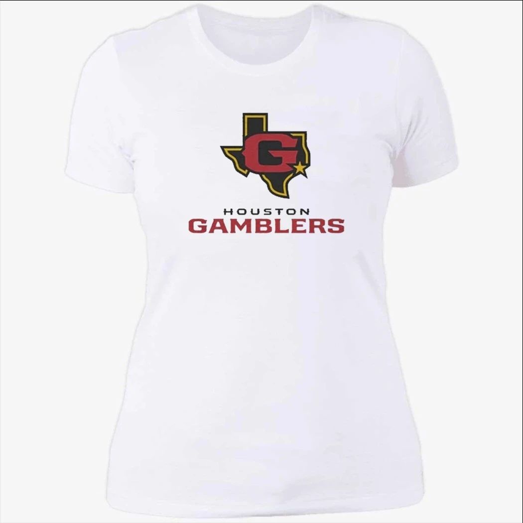 Houston Gamblers Primary Logo Shirt