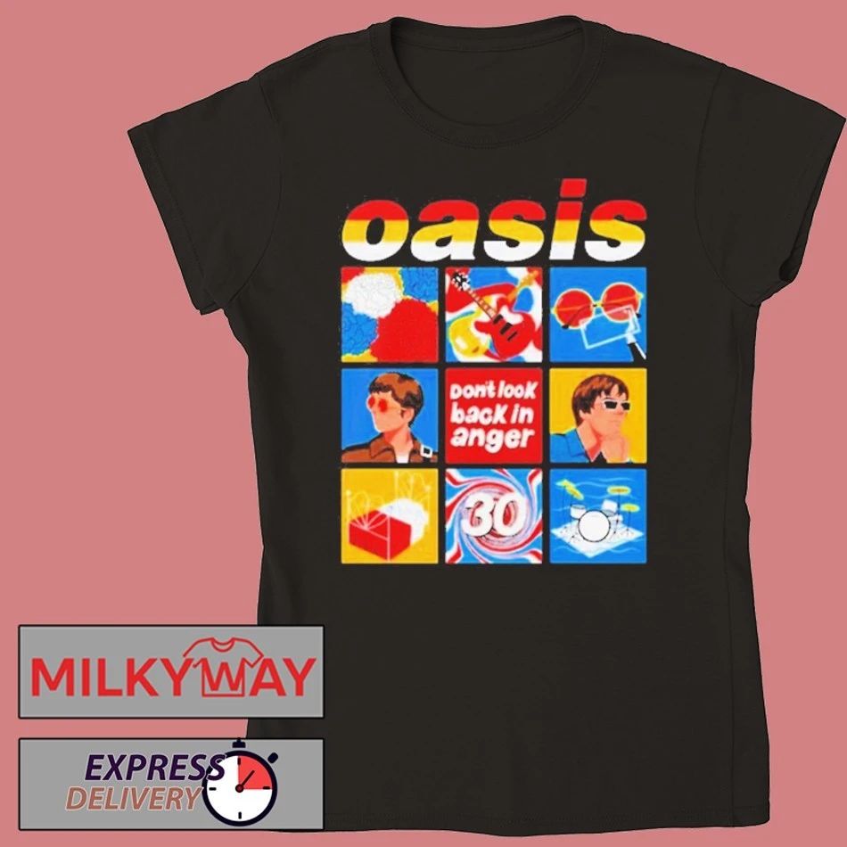 Oasis Don’t Look Back In Anger Celebrate 30 Years Of The Iconic Anthem shirt