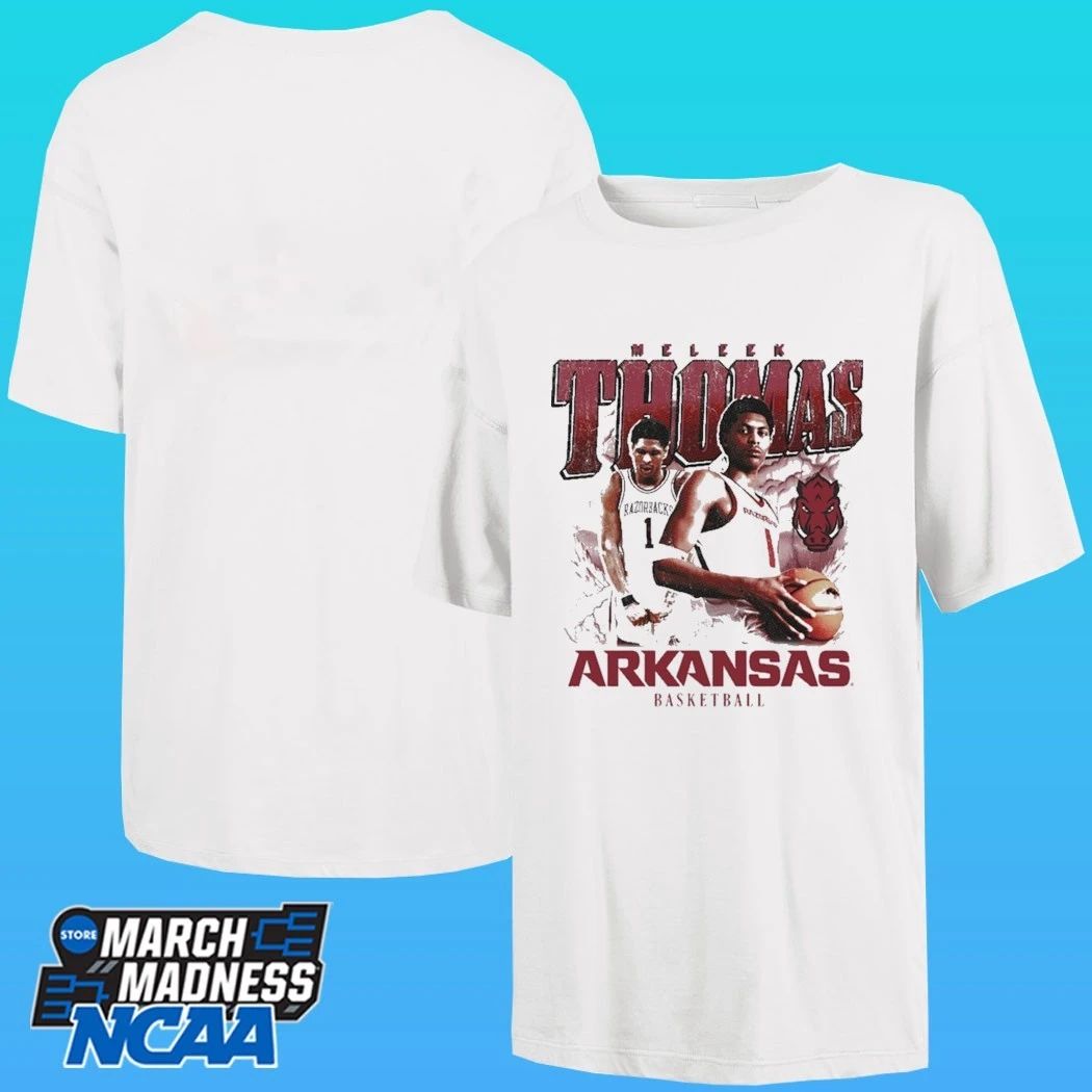 Meleek Thomas Arkansas Razorbacks Men’s Basketball Shirt