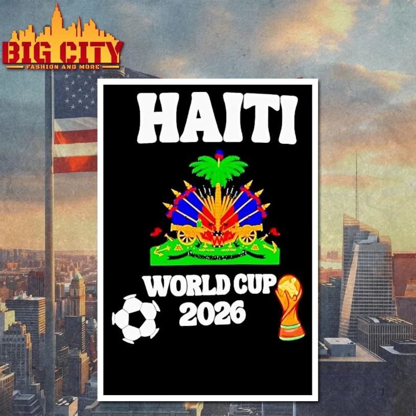 Haiti World Cup Soccer 2026 Tournament Shirt