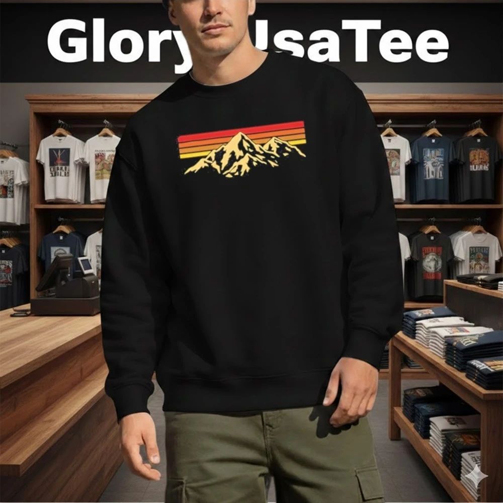 American Classic Randall Potts Mountain Graphic Shirt