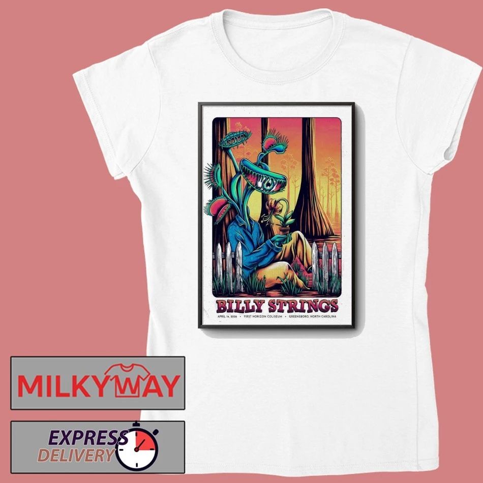Billy Strings Apr 14 2026 First Horizon Coliseum In Greensboro NC Poster shirt