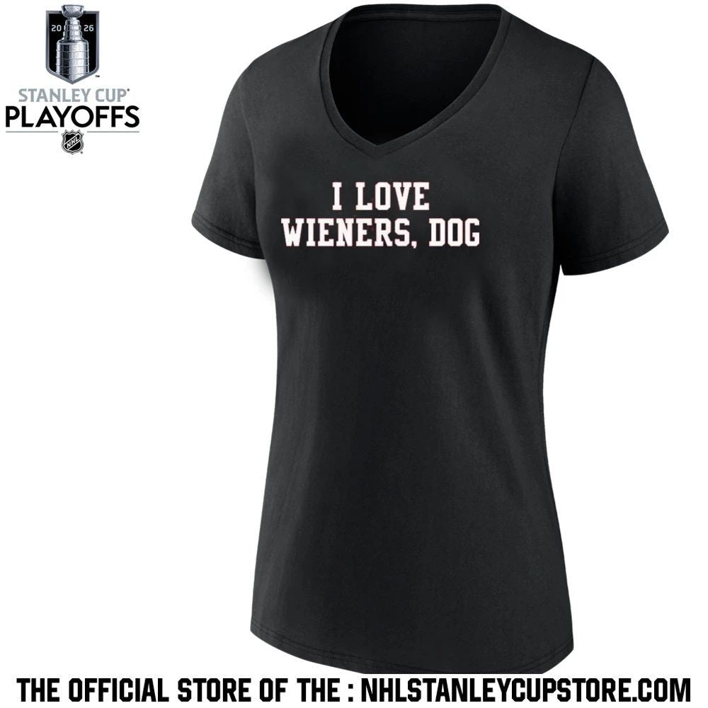Brandon Walker I Love Wieners Dog Shirt