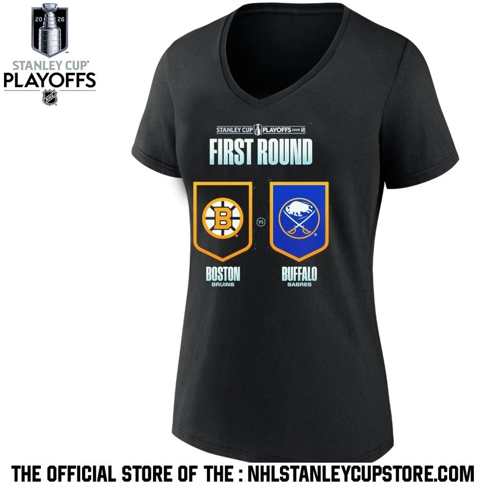 Buffalo Sabres vs Boston Bruins 2026 NHL Stanley Cup Playoffs First Round Shirt