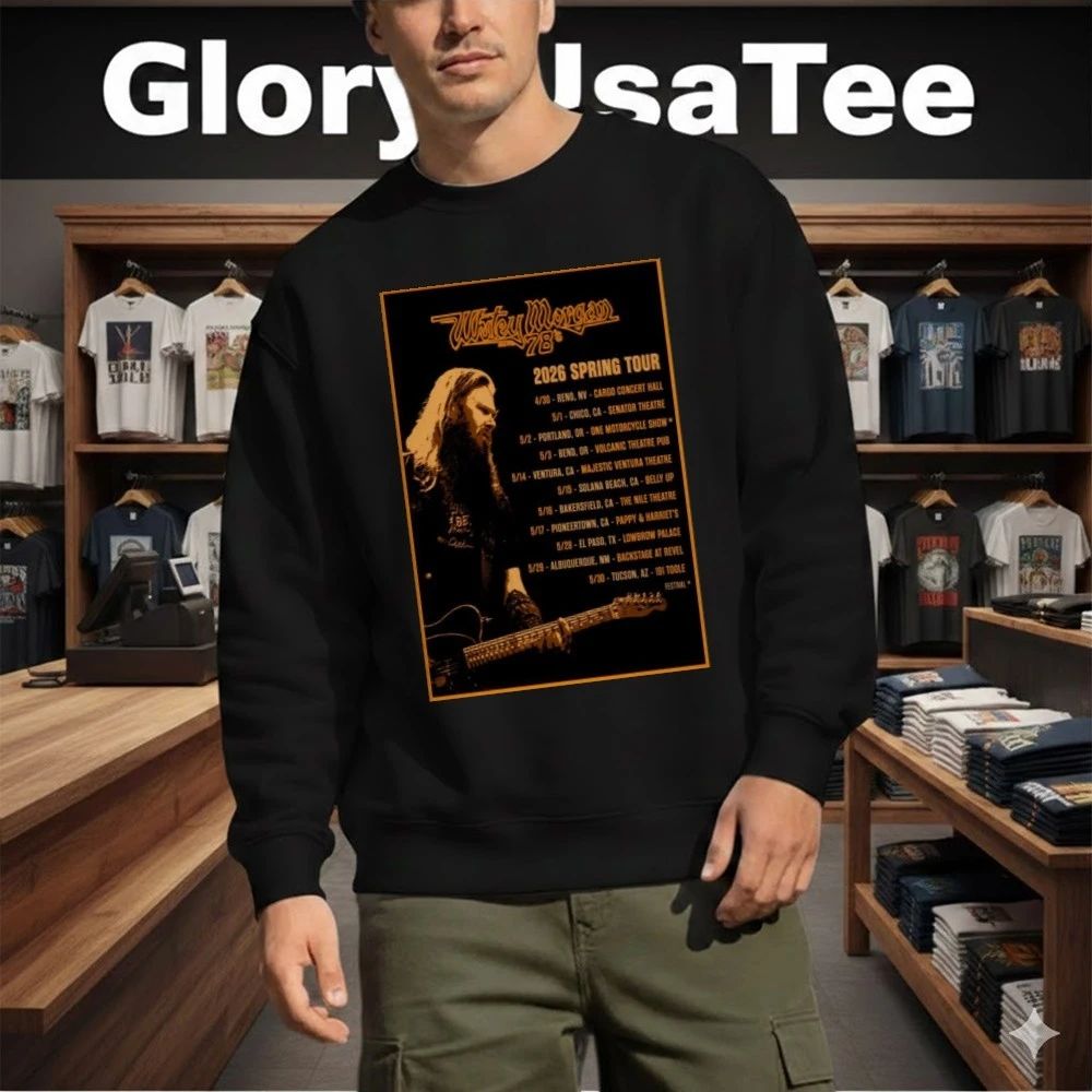 Whitey Morgan Spring 2026 Tour Shirt