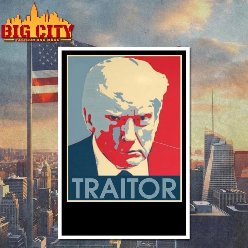 Donald Trump Mugshot Traitor Shirt