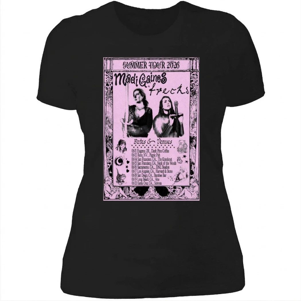 Madi Gaines Summer Tour 2026 Shirt