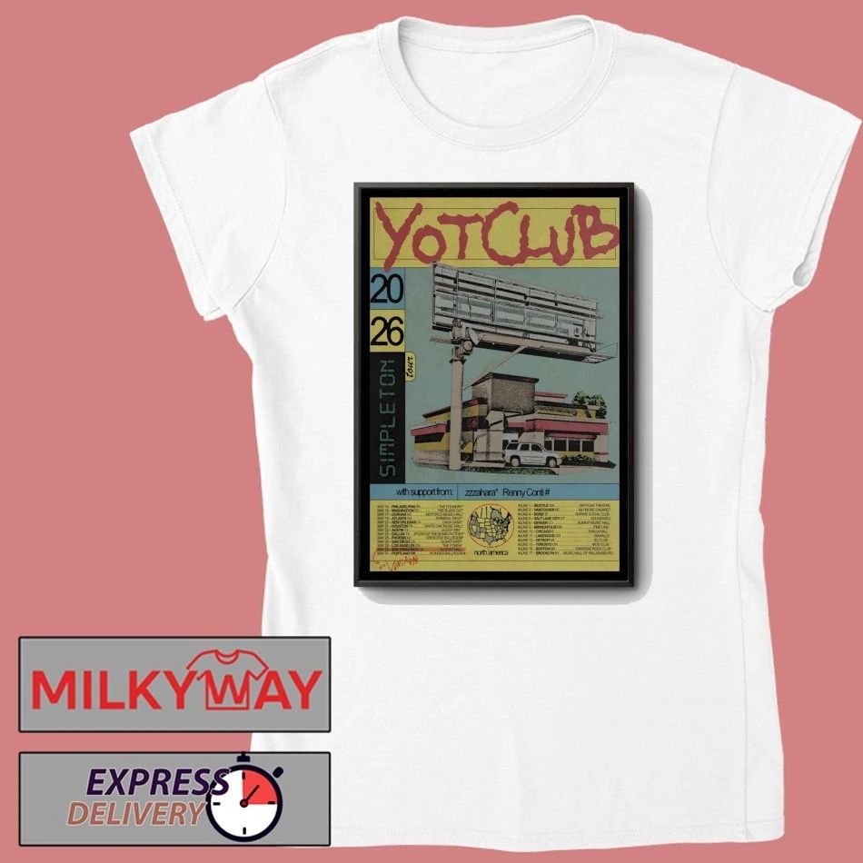 YotClub Simpleton Tour 26 Poster shirt