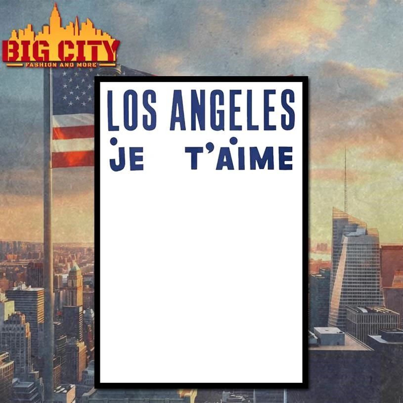 Los Angeles Je T aime Graphic Shirt