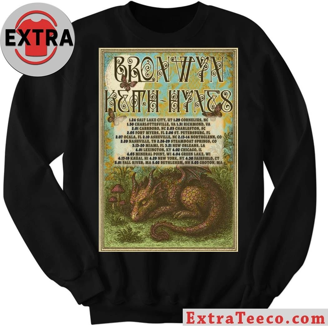 Original Poster Bronwyn Apr And May 2026 Tour T-Shirt