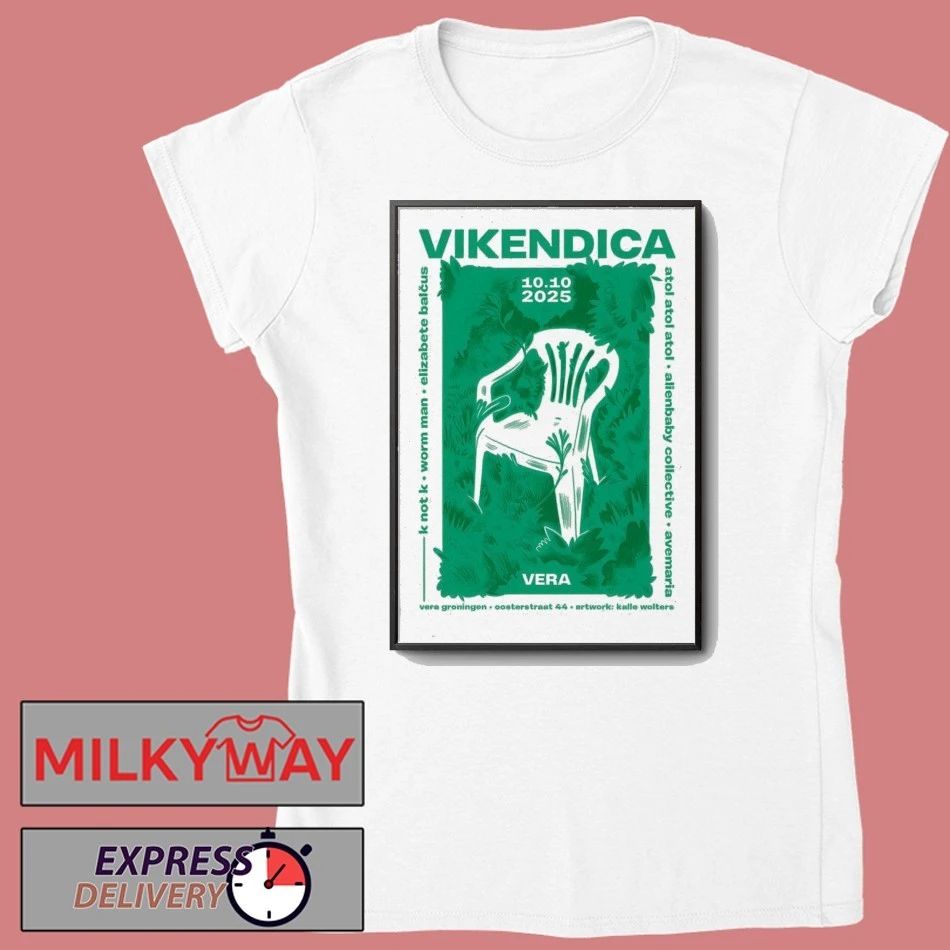 Vikendica Groningen Oct 10 2025 Poster shirt