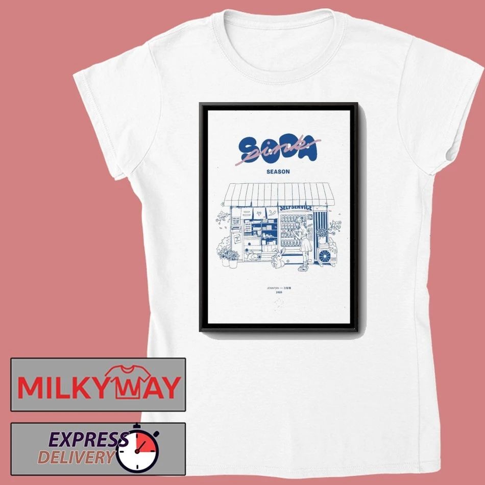 JenNyan Soda Pink Season 2025 Poster shirt