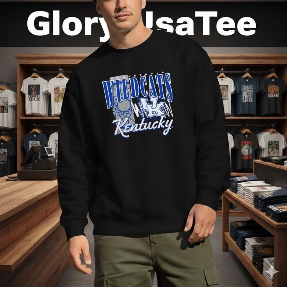 Kentucky Wildcats Men’s Basketball Graphic Tri-Blend T-Shirt
