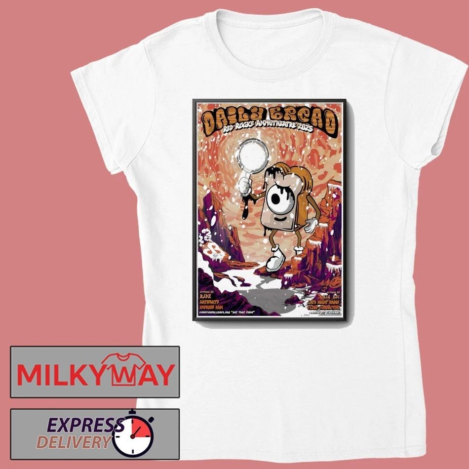 Daily Bread Oct 25-26 2025 Red Rocks Morrison CO Poster shirt