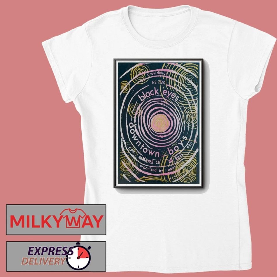 Downtown Boys Poster Mar 26 2026 Providence RI shirt