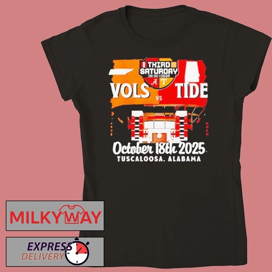 Tennessee Vs Alabama Third Saturday October 18th 2025 Shirt