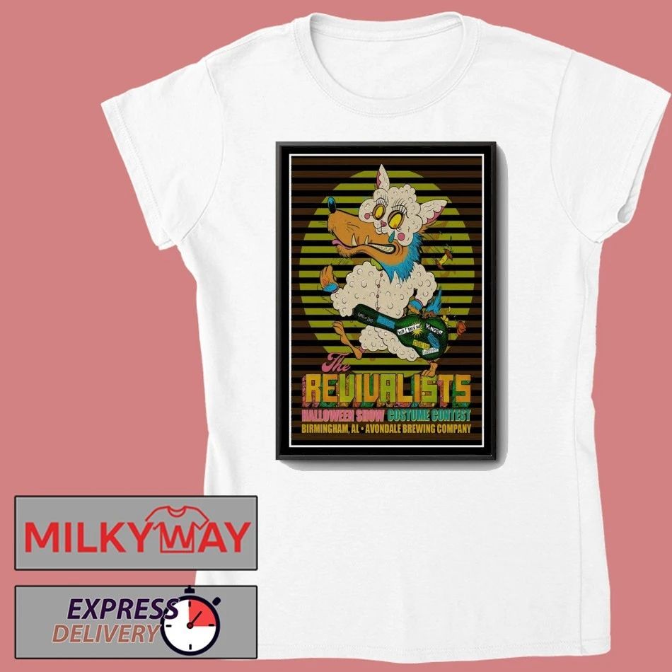 The Revivalists Birmingham, AL Oct 31 2025 Poster shirt