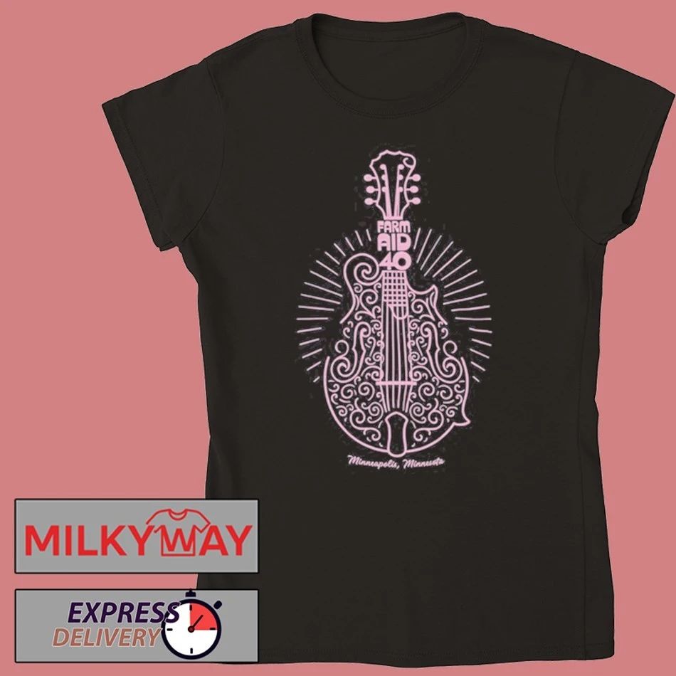 Farm Aid 40 Mandolin T-Shirt