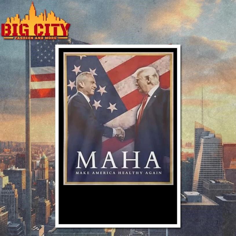 Maha Make America Healthy Again Graphic Shirt