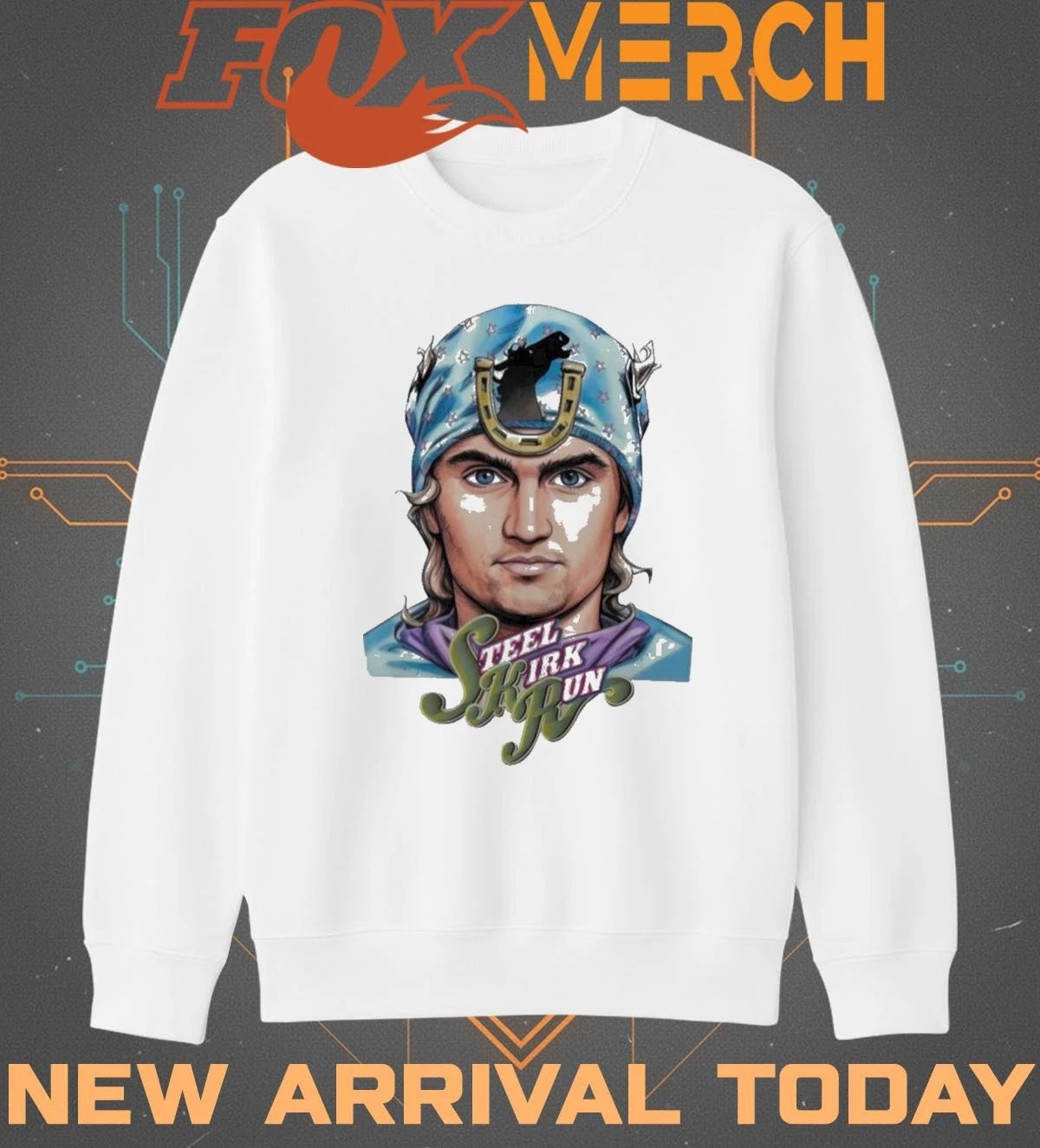 Steel Kirk run t-shirt