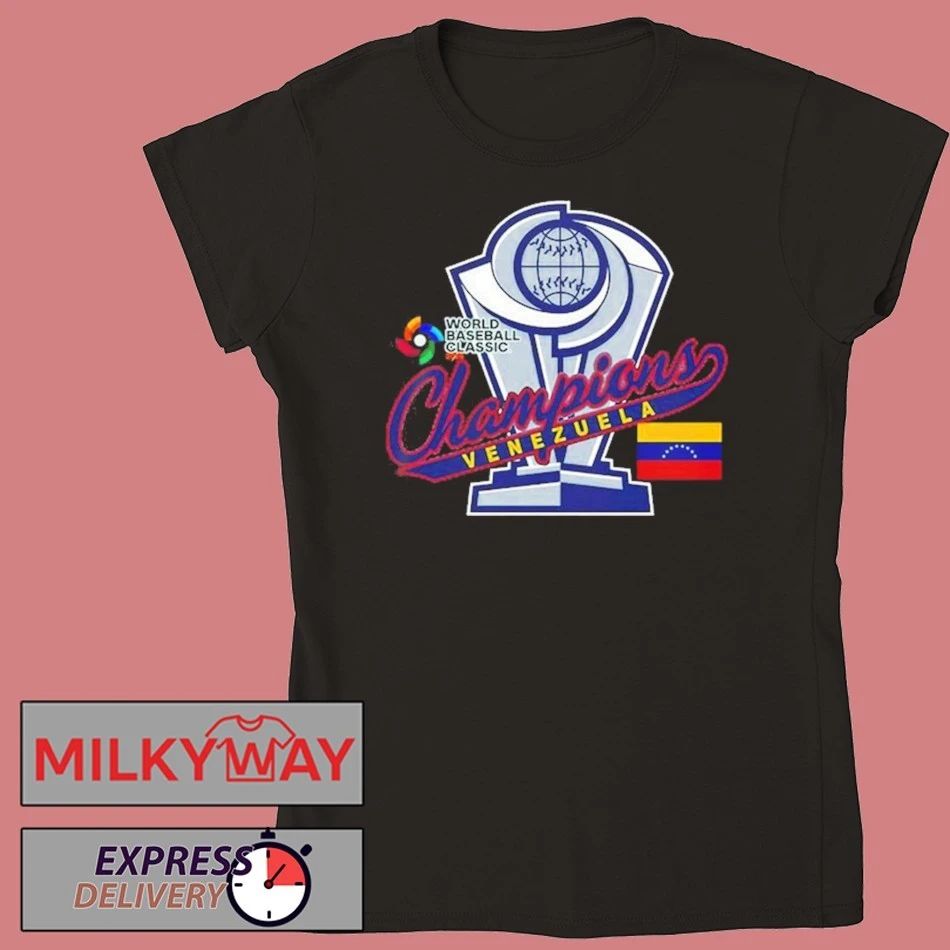 Venezuela Wins World Baseball Classic Champions 2026 Trophy shirt