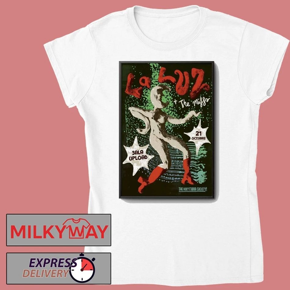 La Luz Barcelona 10.21.2025 Poster shirt