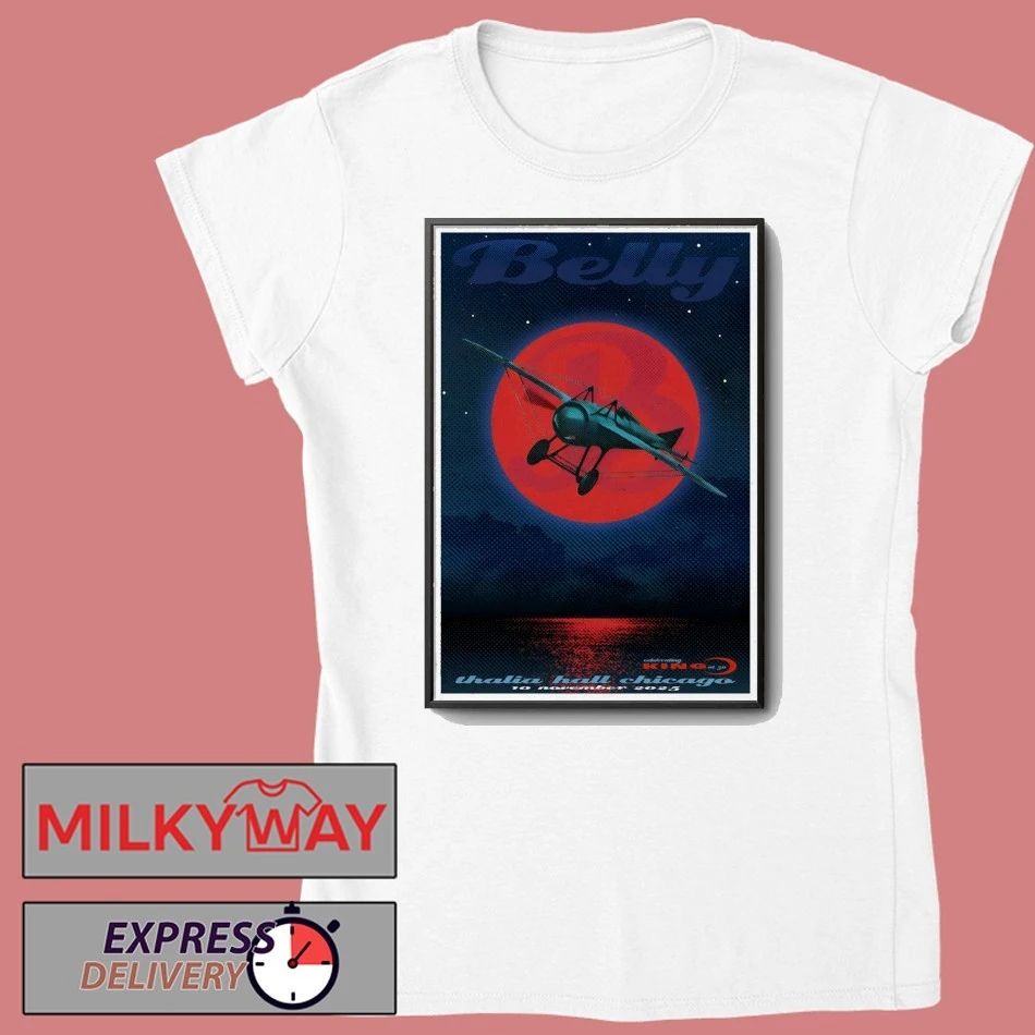 Belly Nov 10 2025 Thalia Hall In Chicago IL Poster shirt