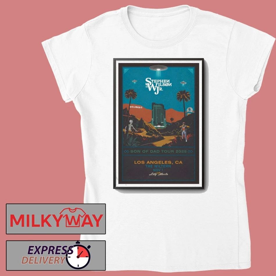Stephen Wilson Jr Concert Los Angeles 2025 Poster shirt