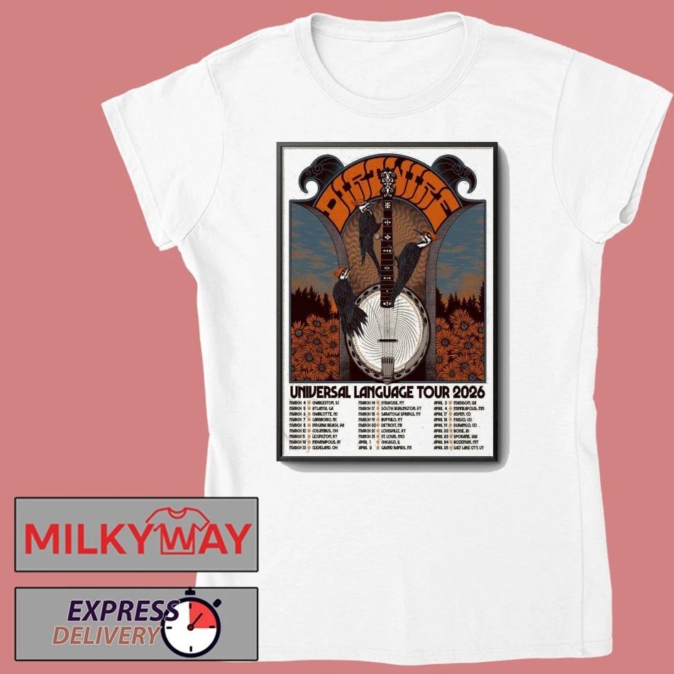 Dirtwire Universal Language 2026 Shows Poster shirt
