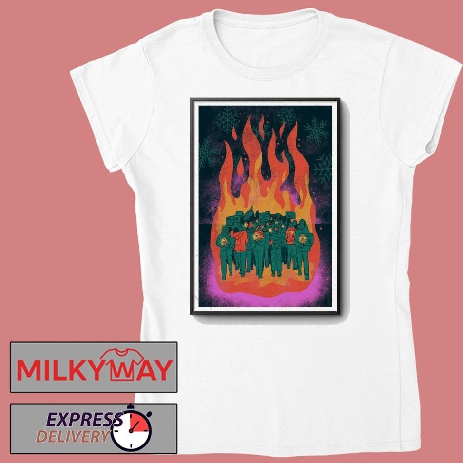 We Are A Flame In The Cold Poster shirt