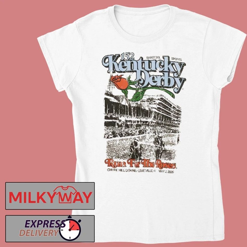 2026 Kentucky Derby x Barstool Sports Run For The Roses T-Shirt
