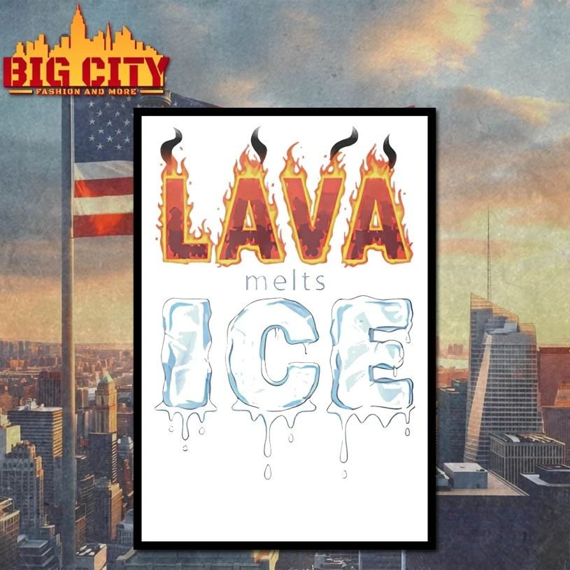 Lava Melts ICE t-shirt