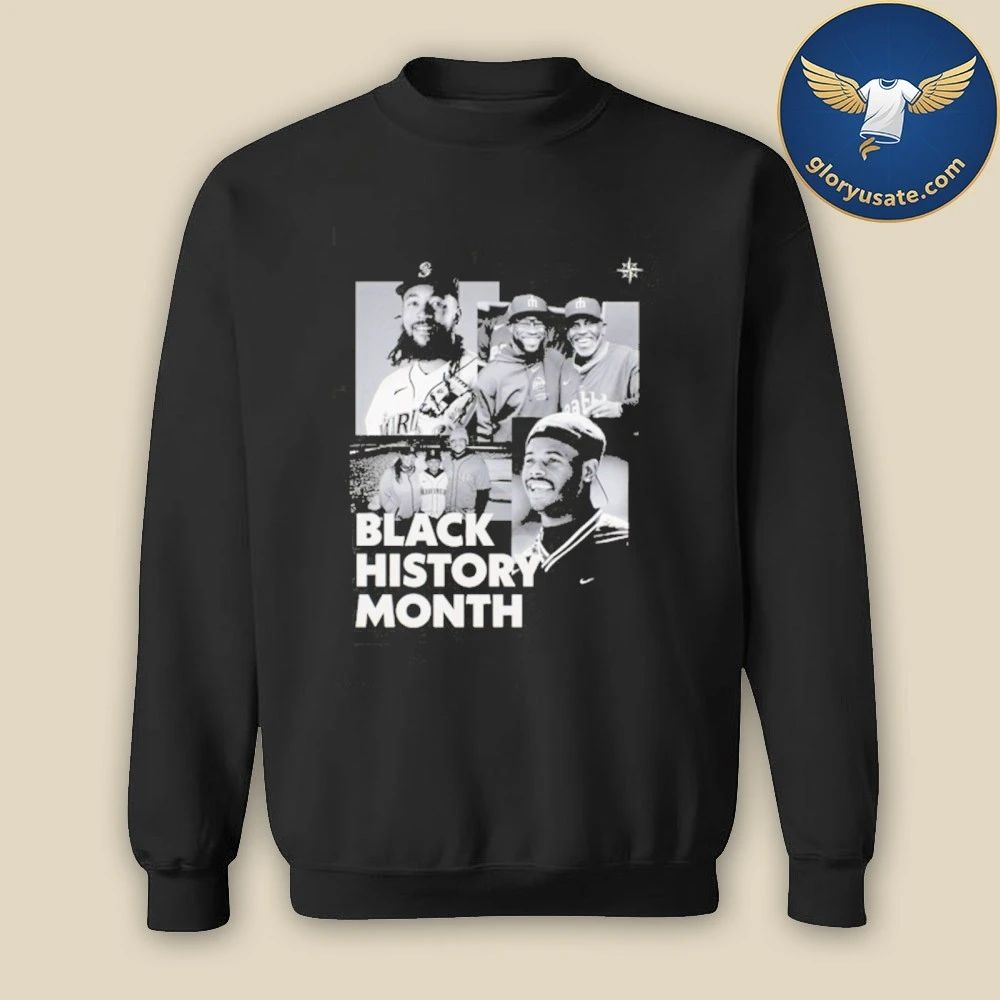 Seattle Mariners Ken Griffey Jr Black History Month Shirt