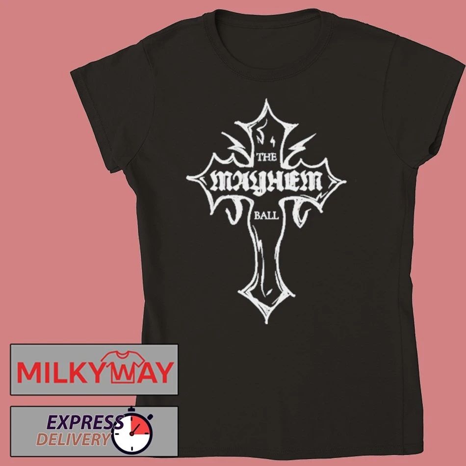 Lady Gaga 2025 Tour Mayhem Ball Shirt