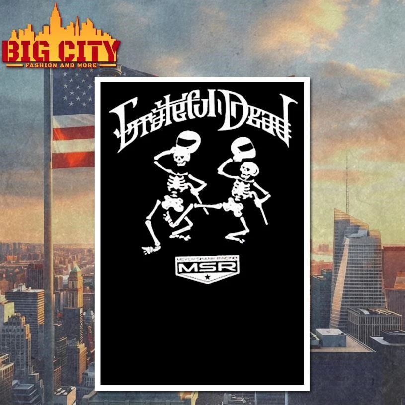 MSR x Grateful Dead Merch Dead Skeletons Shirt