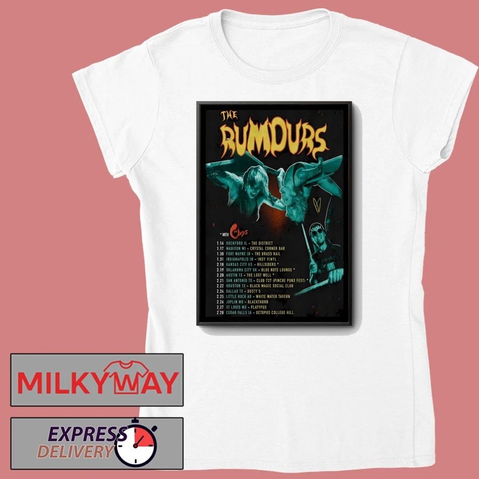 The Rumours Winter 2026 Tour Poster shirt