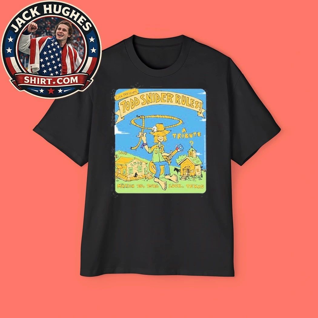 Todd Snider Rules Shirt Luck, TX Mar 20 2026