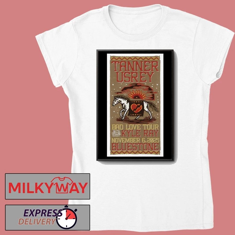 Tanner Usrey Nov 6 2025 Columbus Tour Poster shirt