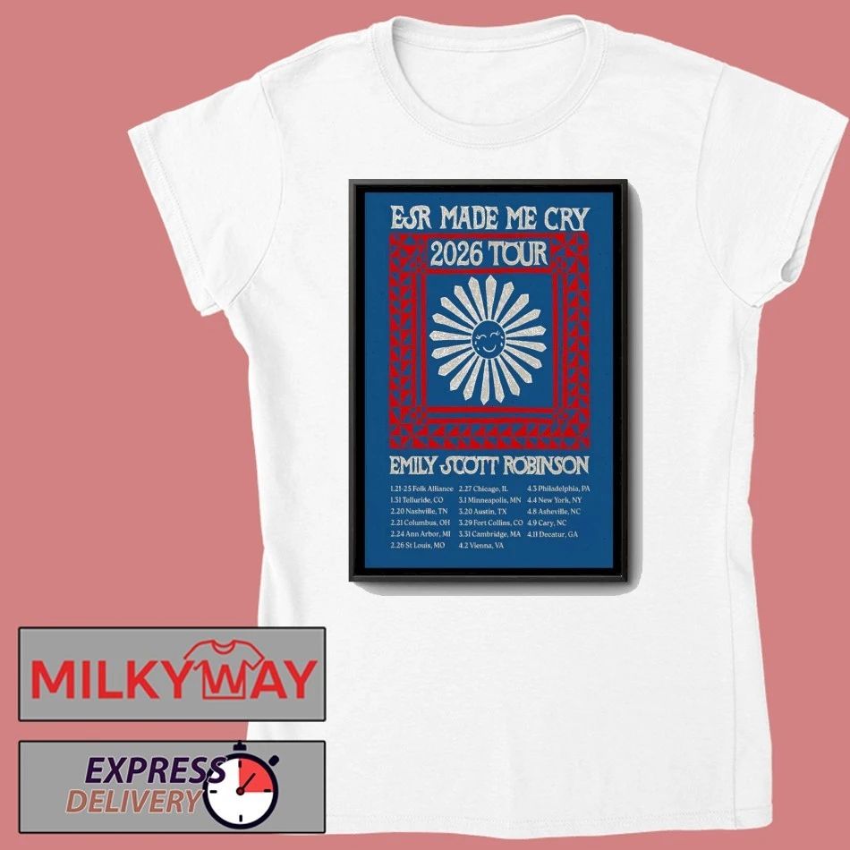 Emily Scott Robinson Fall Tour 2026 Poster shirt